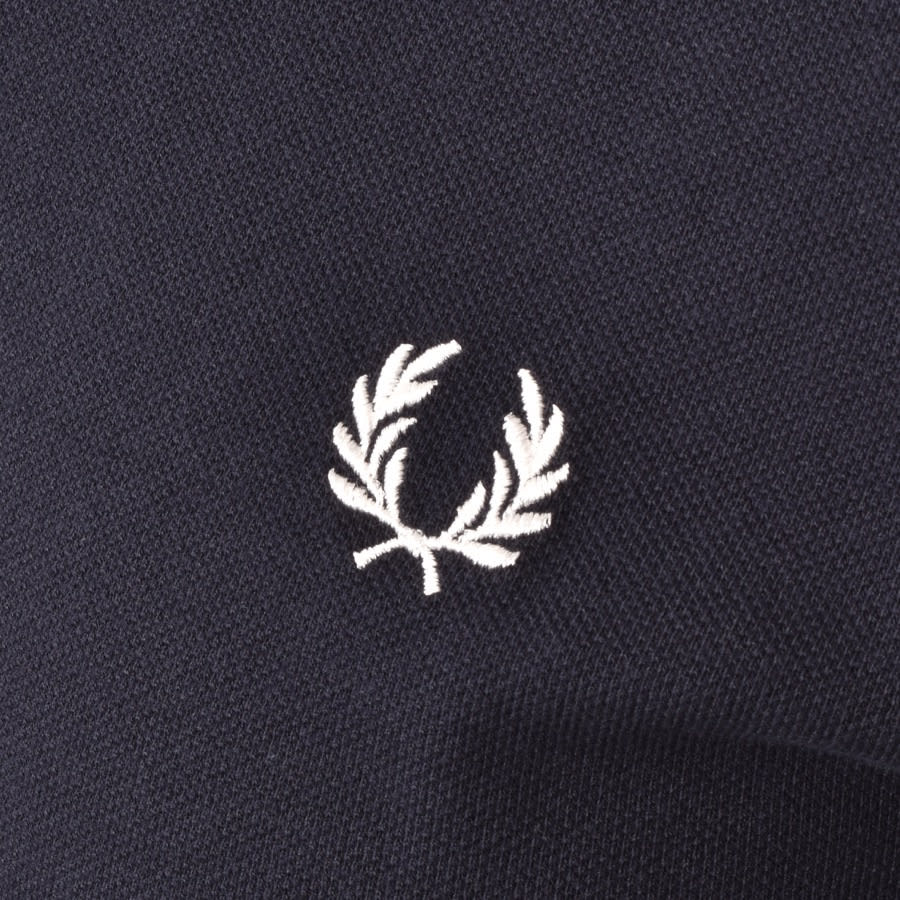 Alternative Image for ProductFred Perry Bomber Collar Polo T Shirt Navy3